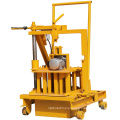 QTF40-3C manual small egg laying concrete coal fly ash hollow block making machine